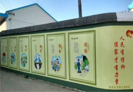 玉龙文化墙施工攻略