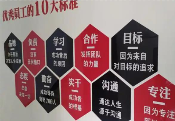 玉龙公司文化墙的作用
